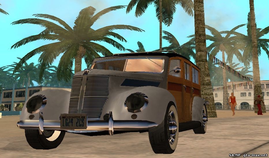 Скачать 1937 Smith Deluxe Station Wagon из Mafia II v.2 для GTA San Andreas